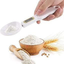 Digital Spoon Scale BY GUZURA Electronic Spoon Scale | Accurate Electronic Digital Spoon Scale Weight 500/0.1 gm. Kitchen Scales Measuring Tool | Coffee | Flour (Pack of 1)-20