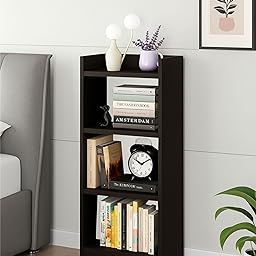 Enigmatic Woodworks Wooden Book Shelf for Home Library Book Stand Rack for Kids Self Organizer Storage for Living & Study Room I (4-Tier Wenge) DIY (Do It Yourself)-27