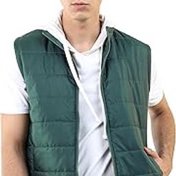 Men's Polyester Regular Fit Green Jacket-picture-17