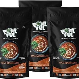 Bowlful Dal Makhani, 65 GMS Each, Pack of 3, Creamy Dal with Richness of Butter and Spices. 100% Natural, Freeze Dried Food-image-8