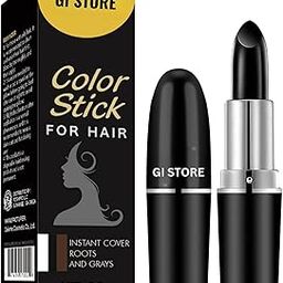 GI STORE Black Hair Dye Pencil for Men & Women - Grey Hair Coverage Touch Up Stick - Instant Hair Colour Stick - Safe & Gentle Formula - No Ammonia or Peroxide - Unisex & Travel-Friendly (pack of-1)-image-34