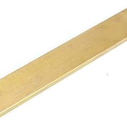 Vakooba 3mmx30mmx100mm Brass Sheet Plate Industry DIY Experiment Sheet (30 mm)-image-1