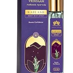 Vrindaam Kailash Body Mist For Daily Use & Romantic Evenings | Floral-Musky Scent | Ayurvedic, Chemical-free & Long Lasting- 10ML-image-90