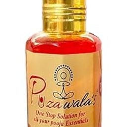 Puzawala’s Kashmiri Kesar Itra 12ml Pure Saffron Essence Alcohol Free Long Lasting Fragrance Personal Pooja Meditation Prayers Gifting Use Everyday Men Women Attar Pujawala-38