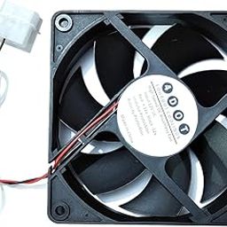 Fourdot 120mm 5Inch Computer Cabinet Cooling Fan 12V 3000RPM with Molex SMPS Connector Model 12025-image-18