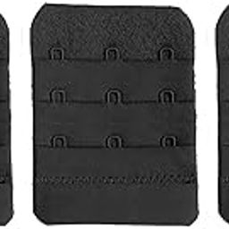 Bra Extender 3 Hook - Save Your Bra Increase Band Length_Bra Extender Hook_Bra Hooks for Women_Bra Hook Extender Combo (Black, 3)-image-75
