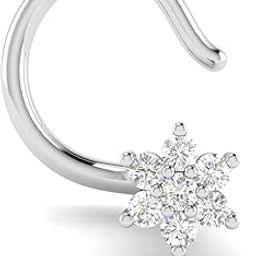 14KT Rose Gold Nose Ring for Women-image-90
