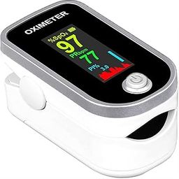 MCP OX201 Pulse Oximeter with Oxygen Saturation Monitor, Heart Rate Monitor (Black)-image-13