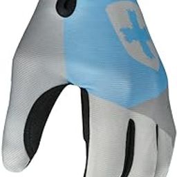 Harbinger Shield Protect 2.0 Weightlifting Gloves for Women, Blue/Grey Polyester Nylon Blend (L)-31