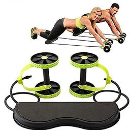 CLAPONE Ab Roller Wheel, Abs Workout Equipment for Abdominal & Core Strength Training, Exercise Wheels for Home Gym, Fitness Equipment for Core Workout with Knee Pad Accessories-27