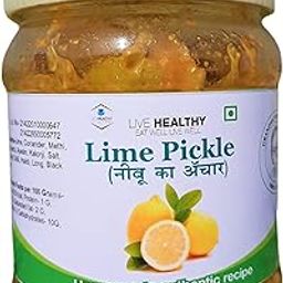 "Grandmother's recipe" Lime Pickle, Home made khatta Nimbu Ka achar very less oil North Indian Recipe (200 Grams)-image-20