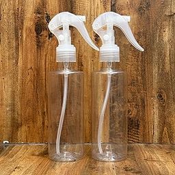 Fine Mist Spray Bottle, 200ml, Transparent Refillable, Pack of 2-picture-16