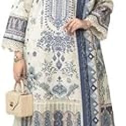 Women's Cotton Printed Salwar Suit - Ethnic Wear | Comfortable 3-Piece Outfit for Women Salwar Suit-34