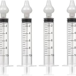 B-Arm 2 in 1 Nasal Aspirator & Nasal Irrigator (Pack of 4) | Nasal Suction Tool for Nasal Block| Nasal Syringe| Nasal Mucus Sucker for Nasal Congestion Relief| Reusable Nose Cleaner for Kids & Adults-34