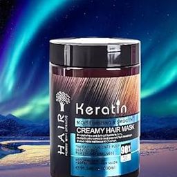 Keratin Hair Mask for Hair Fall Control, Dry & Damaged Hair – 1000ml Deep Repair Hair Spa Cream for Smooth, Shiny & Frizz-Free Hair – Hair Treatment for Women & Men-picture-32