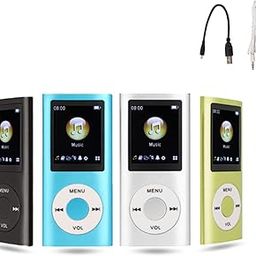 MP3 Music Player, MP3 Player, Portable MP3 Players, Slim 1.8 Inch LCD Screen, with Earphone, Supports MP3, WMA, FLAC, APE, AAC, OGG and ACELP, Supports Up to 64G（not Included） (Silver)-image-40