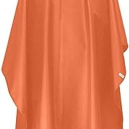 DEXO Hair Styling Cutting Sheet Apron Cape Cloth For Men And Women For Salon And Parlor Professional Hairdressing Cape Waterproof, Salon Accessories Pack of 1 (Salon Hair Cutting Apron Cap Orange-005)-image-72