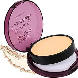 Hilary Rhoda Skin Perfecting Compact Powder | Oil Control & Matte Finish | Buildable Coverage | Blends Easily | Hides Imperfections | 6g (Light Beige | Shade 03)-image-10