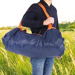 Waterproof Travel Storage Bag, Picnic Blanket, Foldable for Picnics Camping Trips Outdoor or Indoor Activities Yoga(Dark Blue)-image-49