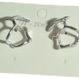 Marine Corps Eagle Globe Anchor Stud Earrings, Silver-Tone, Military Style-image-12