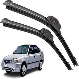 Auto Royal Windshield Car Wiper Blades Compatibility with Hyundai Accent (Model : 2010-2015) - Set of 2Pc (D-20,P-18)-2