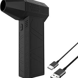 Mini Jet Blower - 130,000 RPM Turbo Fan, 52m/s Wind Speed, Long-Lasting Battery, Compact Design for Dust Blowing, Pet Grooming, BBQ Combustion (A6)-image-7