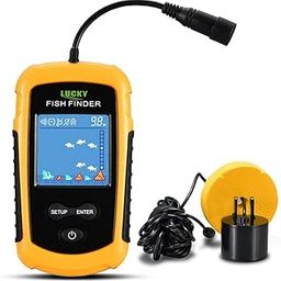 LCD Color Screen Portable Wired Fish 100M Depth Sonar Echo Sounders Fish-28