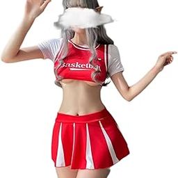 Sexy Lingerie for Women Naughty Polyester Night Football Game Printed Bodysuit Deep V Neck Teddy Babydoll Backless Mesh Lingerie Babydoll Sexy Nightwear Swimming Costume-image-86