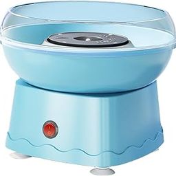 LOOM TREE Cotton Sugar Machine for Kids DIY with Spoon for Household Carnival Festival Blue | Greeting Cards & Party Supply | Party Supplies | Other Party Supplies-13