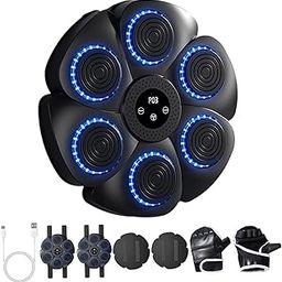One Punch Music Boxing Machine Wall Mounted Music Boxing for Adults Kids Synchronization Technology Home Workout Fitness Trainer Gym Boxing Equipment Inter-picture-6