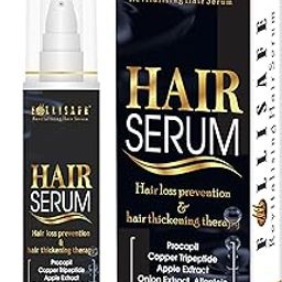 Folllisafe Hair grow Serum Peptides & Growth Factors 60 ml | Advanced Hair Growth Serum (60 ml spray) with Natural Ingredients, Controls Hair Fall, Stimulates Hair Growth, Increase Hair Density | Hair Growth Serum for Men & Women-image-19