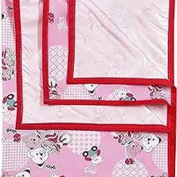 Pookie® Baby Sheet | Sheet for Kids | Rubber Sheet for Babies | Bed Wetting Protector | 90 x 135 cm | Pink Bear-image-14