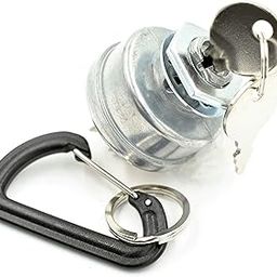HD Switch Replaces Murray 7026343SM Starter Ignition Key Switch - Includes 2 Keys, Mounting Hardware & Free Carabiner-image-39