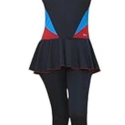 Women's Stretchable One Piece Full Body Swim Suit with Removable Pads-image-19
