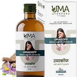Uma Ayurveda Umakoff Cough Syrup | Ayurvedic Cough Syrup | Dry Cough Syrup for Adults | Cough Syrup for Kids | Helpful in Relieves Sore Throat and Common Cold (200ml_Pack of 2)-image-19