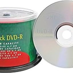 CCS35557 - Compucessory DVD Recordable Media - DVD-R - 16x - 4.70 GB - 50 Pack-image-50