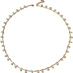 Waist Chain for Women Crystal studded Golden Waist band for Women and Girls-image-3