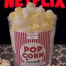 Scented Soiree & Co Popcorn Scented Candle – Hand-Poured Soy Wax, Sweet & Buttery Movie Night Aroma – Fun Gift for Home Décor, Popcorn Lovers & Candle Collectors-image-58