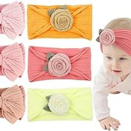 6Pcs Hair Bands for Baby Girls 0-24 Months-67