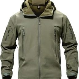Men's Special Ops Military Tactical Soft Shell Jacket Coat-image-28