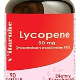 VITARUHE Lycopene Extract 50Mg With L-Leucine - High Potency, Natural Source, Antioxidant Support, 90 Capsules-image-93