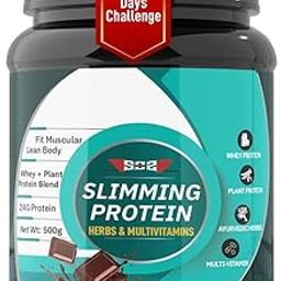 SOS Nutrition Women Protein & Herbs to Reduce Body Fat, Manage Weight & Metabolism | Protein Powder for Women with 24g Whey Protein and Plant Protein, No Added Sugar (Chocolate, 500gm)-11