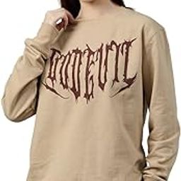 Women Full Sleeve T-Shirt | Printed Sweatshirt Long Sleeves Round Neck for Women |-image-10