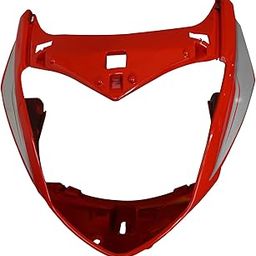 NIKAVI N537B Head Light Mask Compatible Compatible for Hero Splendor ISMRT New Model 110CC S.Red-Silver-27