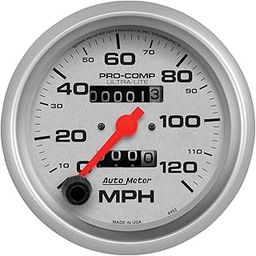Auto Meter 4492 Ultra-Lite in-Dash Mechanical Speedometer-16