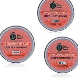 BATH BEAUTY & BEYOND Lip Plumping Balm – Pack of 3 | 15g Each | Smooth & Nourishing Lip Care | Paraben-Free | For Soft, Moisturized Lips-image-15