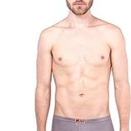 Super Combed Cotton Briefs for Men’s Ultra Soft Fresh Underwear Trunks GOLDMOON Assorted-110CM (Pack of 4)-21
