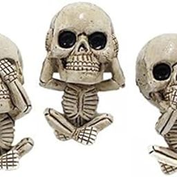 MERISHOPP 12pcs Car Air Vent Mount Resin Skull Statue Air Freshener Skeleton Ornament|Home & Garden|Home D?©cor|Figurines-image-53