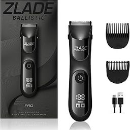 ZLADE Ballistic Pro Full Body Trimmer Electric Shaver For Men|Beard,Body,Balls,Pubic Hair,Private Parts | Ipx7 Waterproof,No Nicks Or Cuts | 1 Hour Non Stop Runtime | 5 Mins Usb C Fast Charging,Black-27