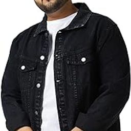 Men's Regular Fit Washed Full Sleeve Denim Jacket-image-0
